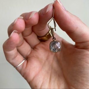 Dangle Quartz Earrings